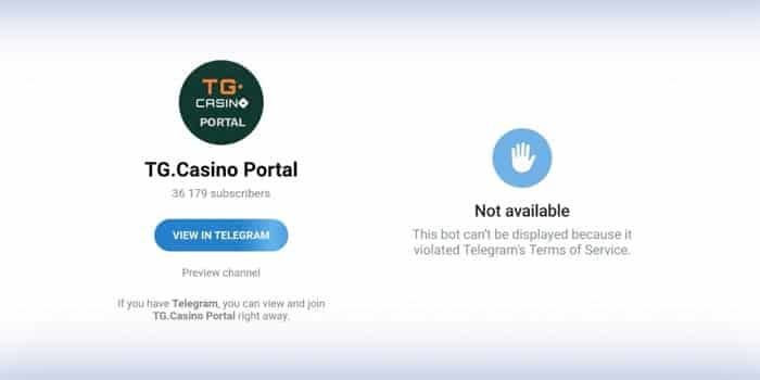 Telegram Bans TG.Casino Amid Gambling Concerns